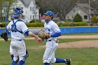 Baseball vs Babson  Wheaton College Baseball vs Babson during NEWMAC Championship Tournament. - (Photo by Keith Nordstrom) : Wheaton, baseball, NEWMAC